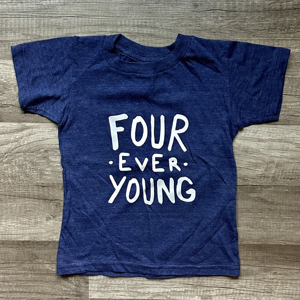 Small Shop “Four Ever Young” Triblend Tee